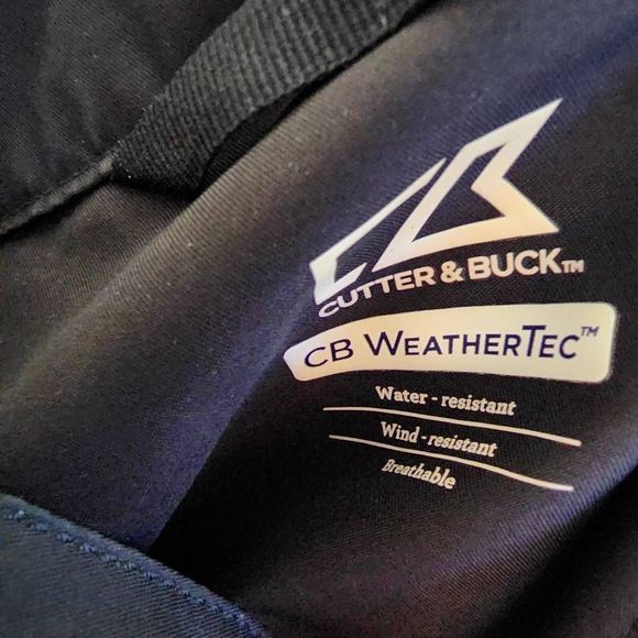 Cutter & Buck Womens Sweater Waterproof Stand Collar Full Zip Black Size XL - Picture 6 of 8